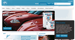 Desktop Screenshot of pl.ppgrefinish.com